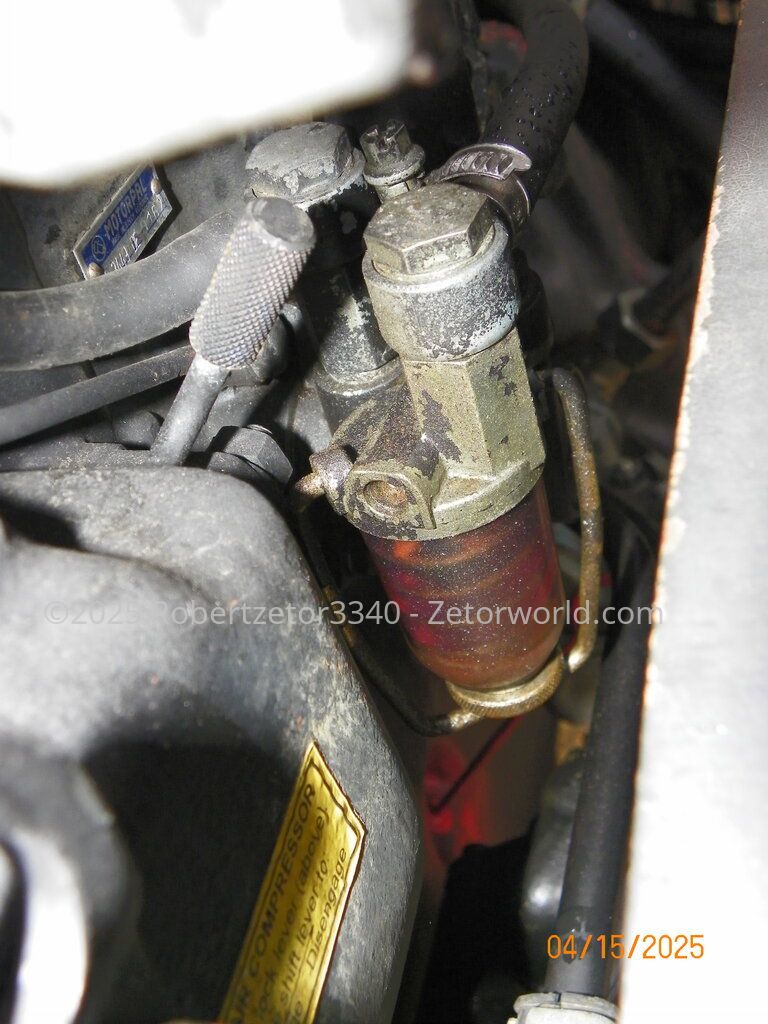 trouble with fuel system - Zetor 3340