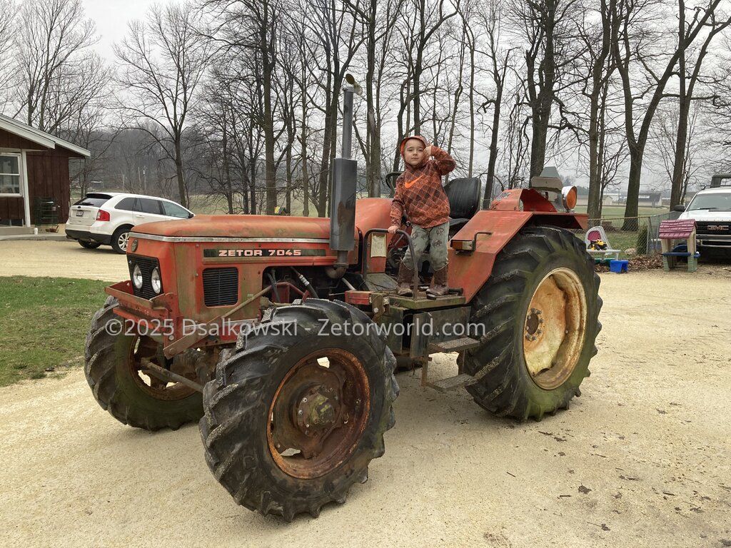 Zetor 7045 without cab from David