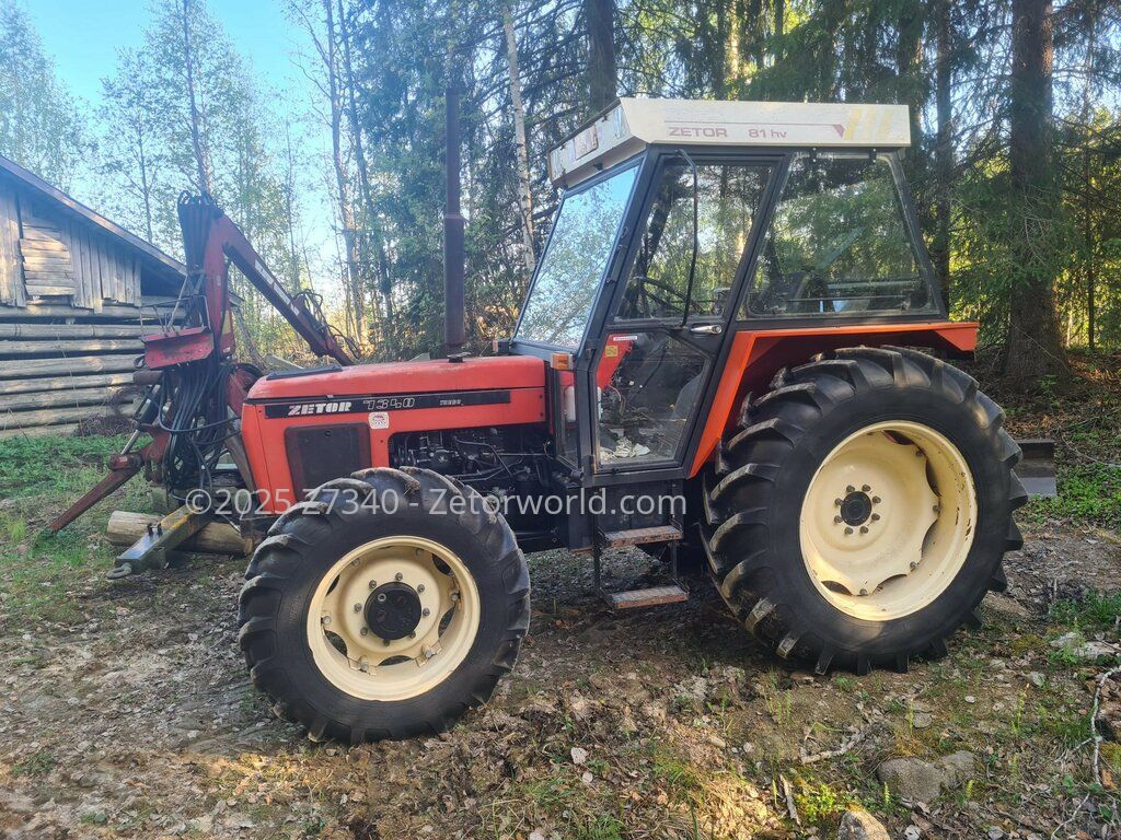 Hello everyone, this is my tractor Zetor 7340
